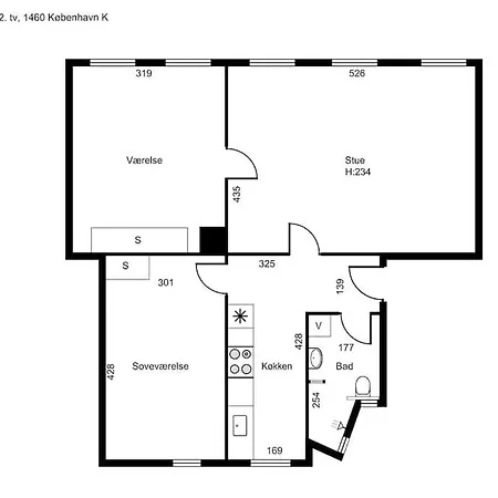 Apartment Og Charmerende Kopenhagen