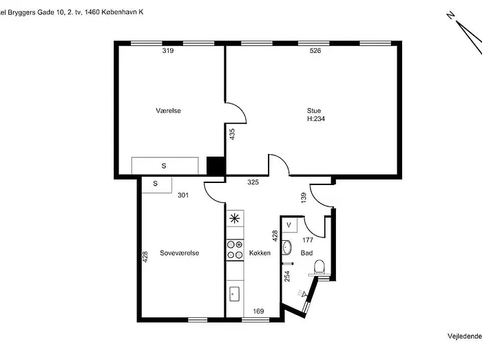 Lägenhet Og Charmerende Köpenhamn